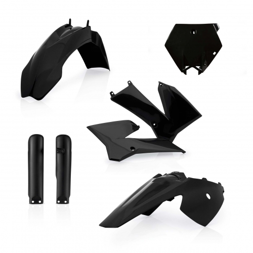 KIT PLÁSTICOS COMPLETO ACERBIS KTM SX 85 2006 - 2012 PRETO